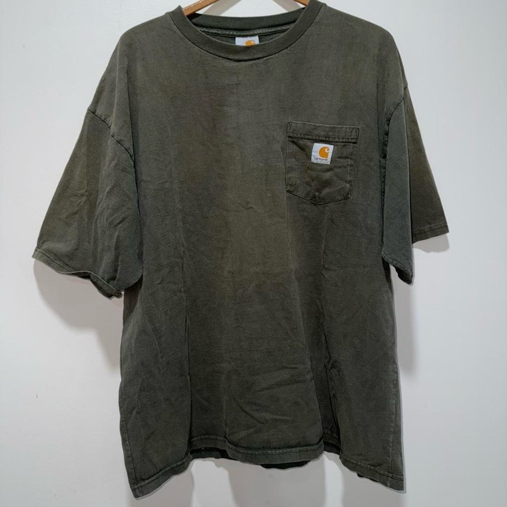 Carhartt Men's Dark Olive Short Sleeve Tee